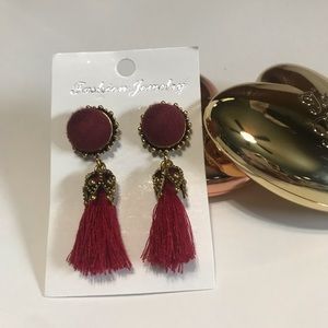 Fashion jewelry earrings fringe (flequillo)